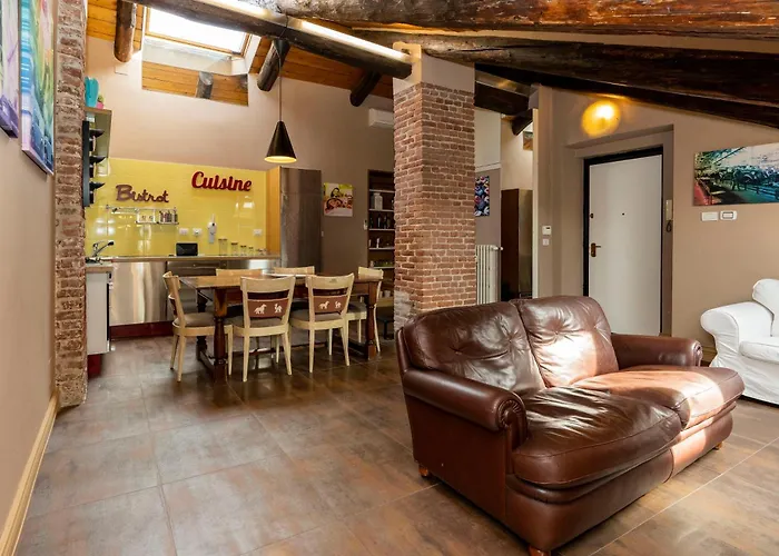 Apartmán Attico Vicino Stazione Turín